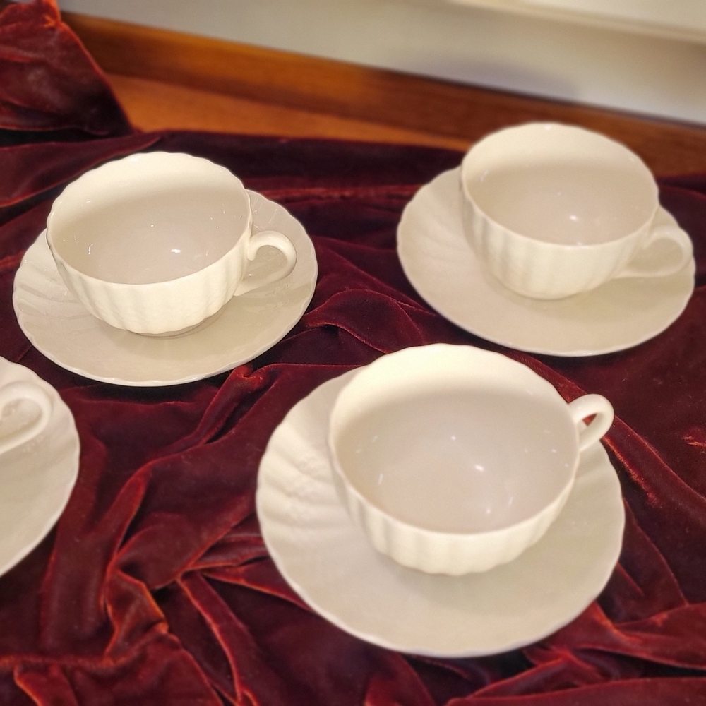 Spode Chelsea Wicker Cup And Saucer Set.